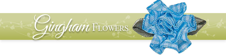 Gingham Flowers