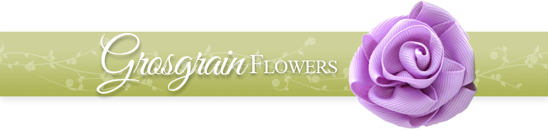 Grosgrain Flowers